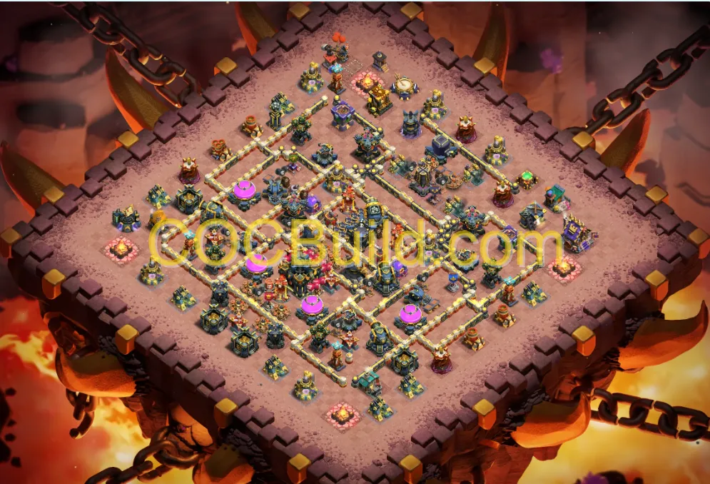 TH level 17 Tournament Base