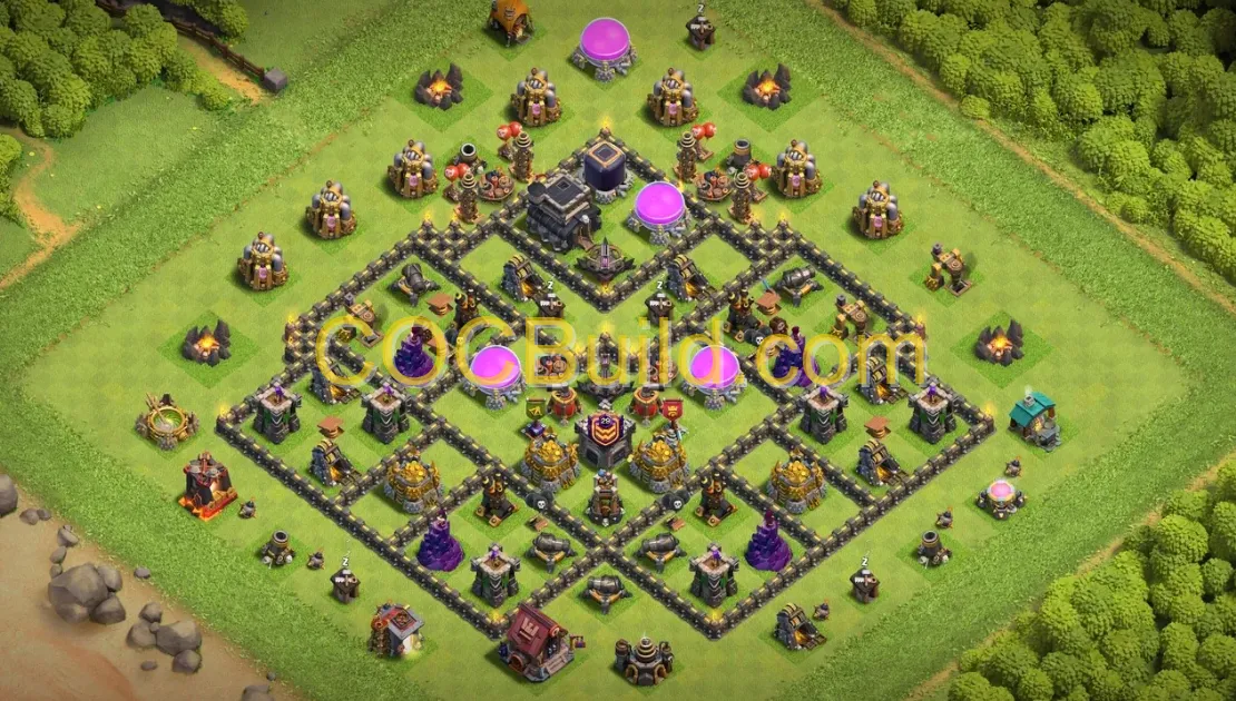 Town Hall Level 9 Farming Base