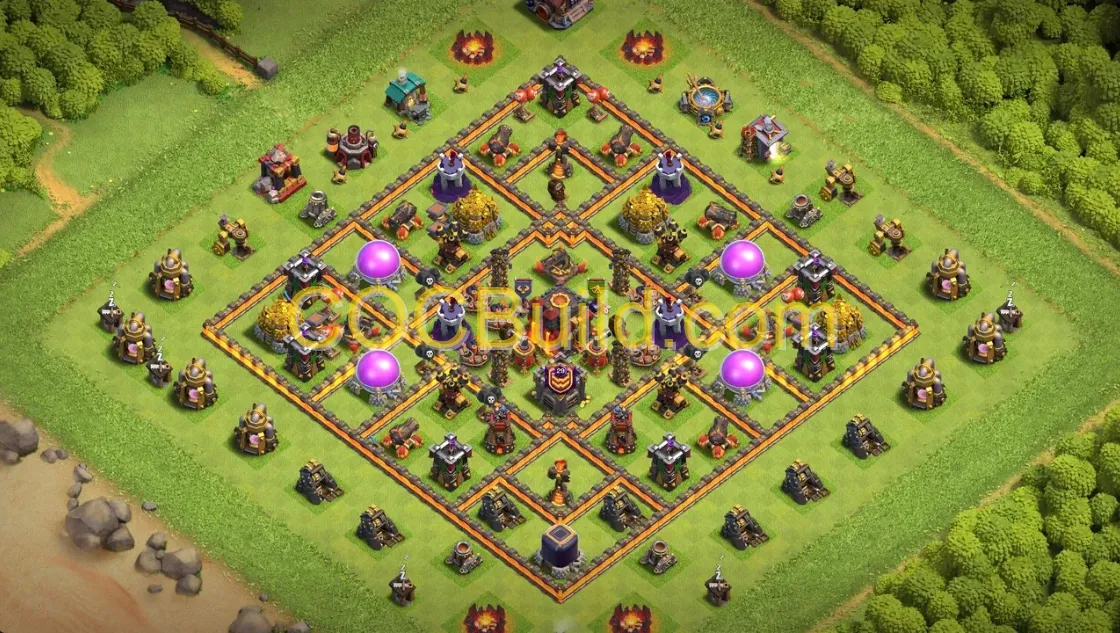 Town Hall Level 10 Farming Base
