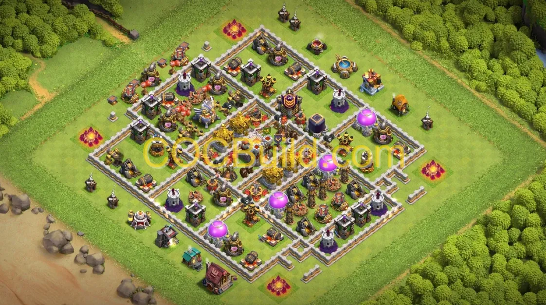 Town Hall Level 11 Farming Base