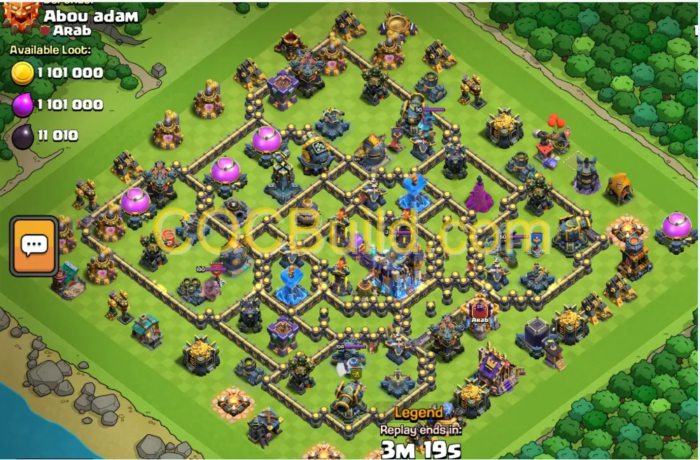 Town Hall Level 18 Legend League Base