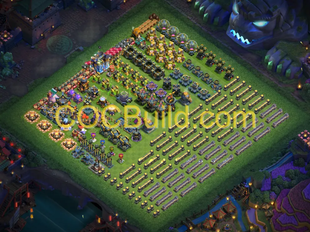 Town Hall Level 18 Art / Progress Base