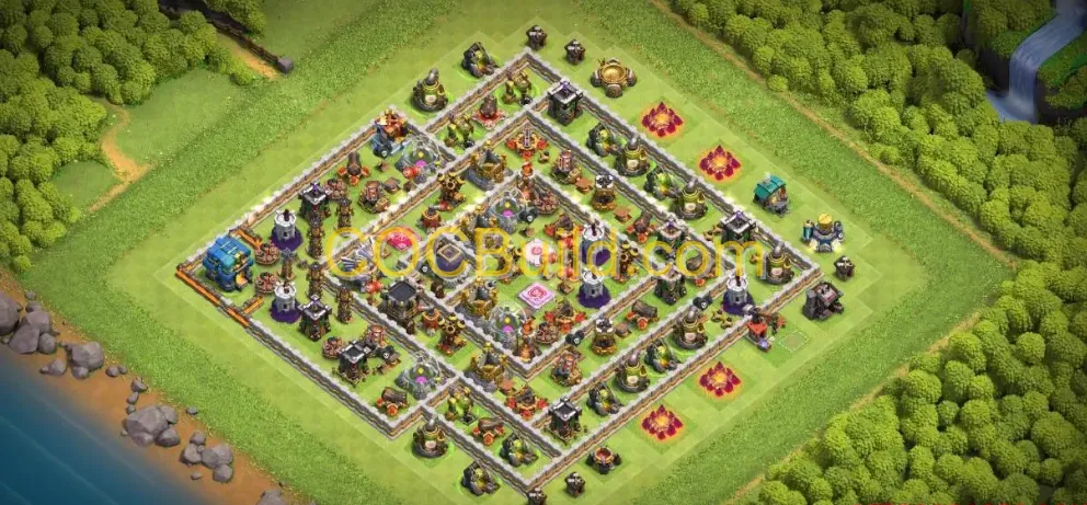 Town Hall Level 12 Farming Base