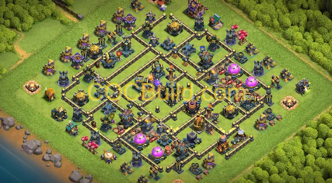 Town Hall Level 17 Farming Base