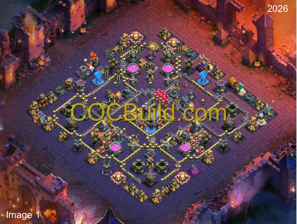 Town Hall Level 18 WAR / CWL Base