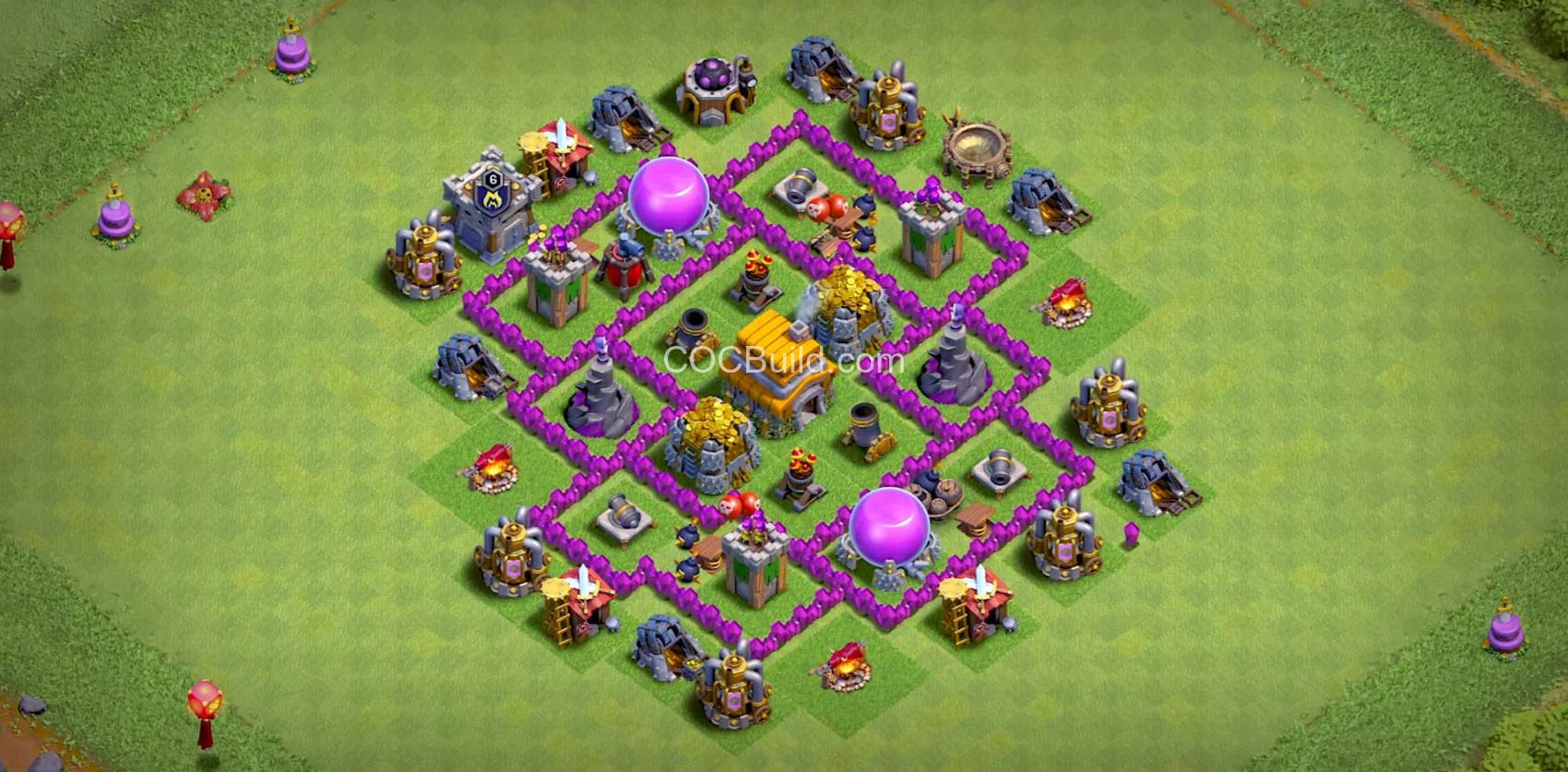 TH6 Aménagement de la base agricole de l'hôtel de ville 6 base layout