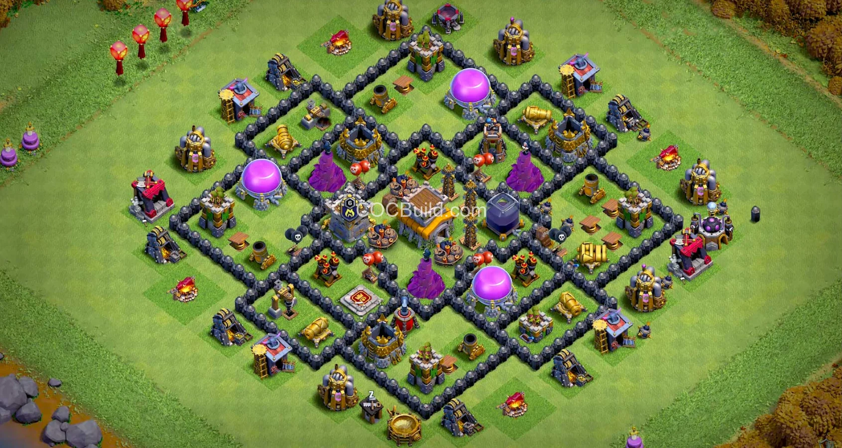 TH8 Aménagement de la base agricole de l'hôtel de ville 8 base layout