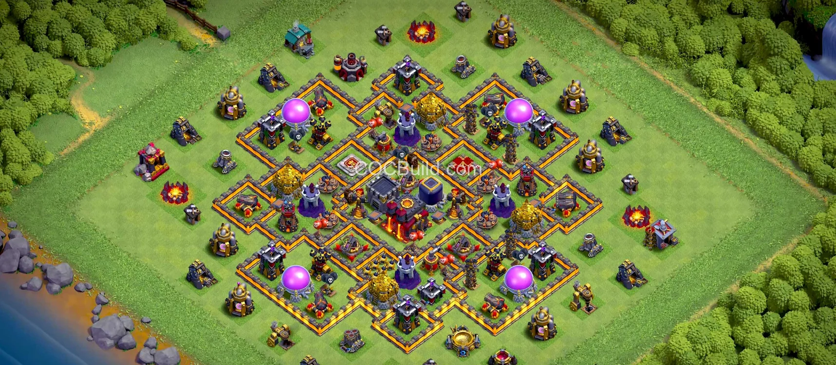 TH10 Aménagement de la base agricole de l'hôtel de ville 10 base layout