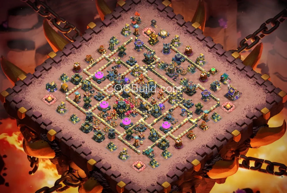 Town Hall 17 Base Layout