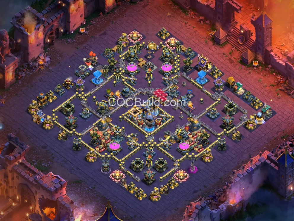 TH18 Town Hall 18 Base Layout base layout