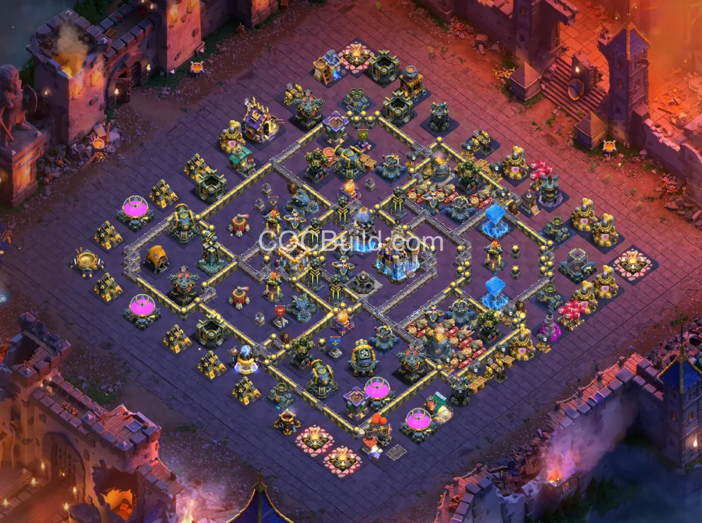 TH18 Town Hall 18 Base Layout base layout
