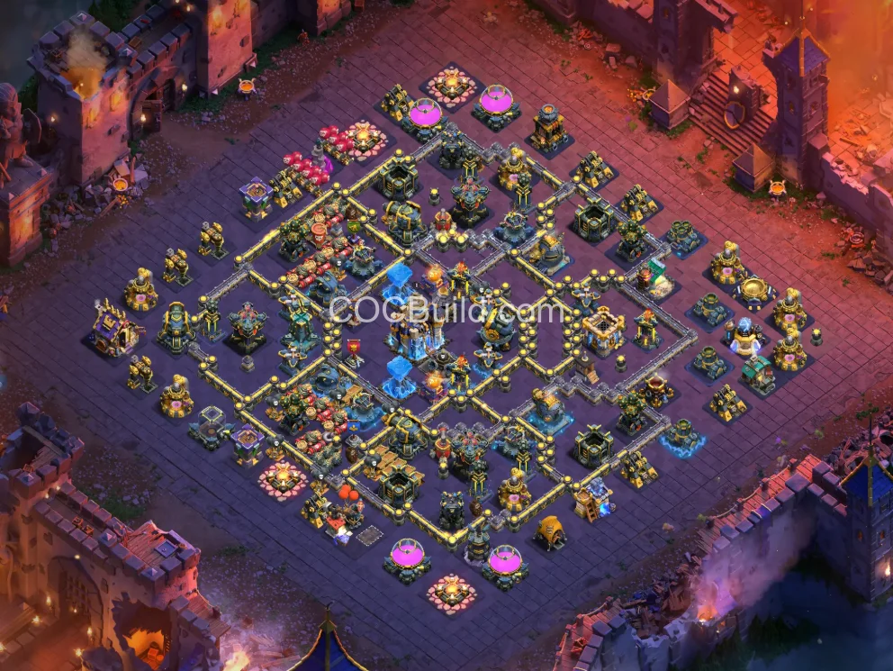 TH18 Town Hall 18 Base Layout base layout
