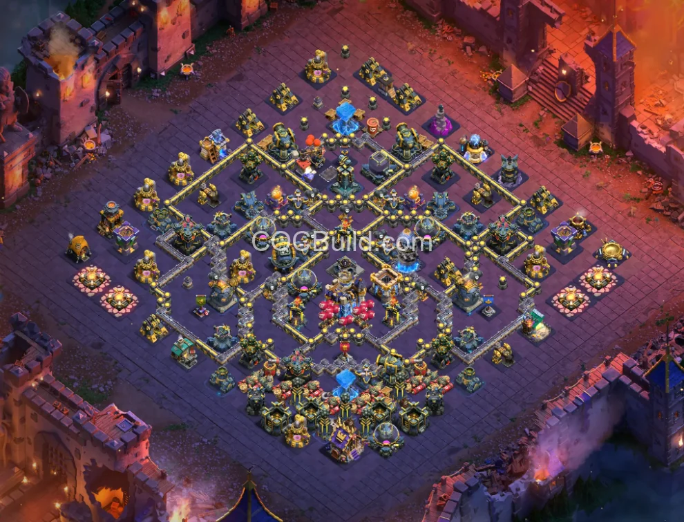 TH18 Town Hall 18 Base Layout base layout