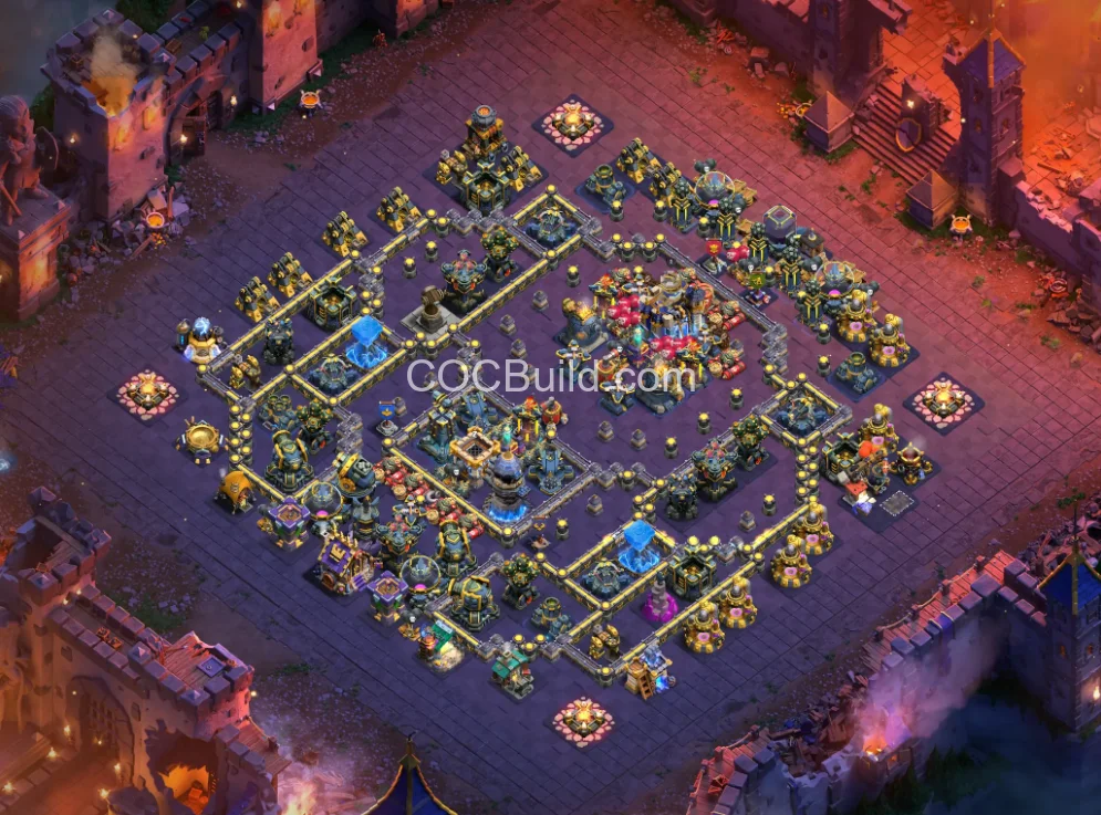 TH18 Town Hall 18 Base Layout base layout