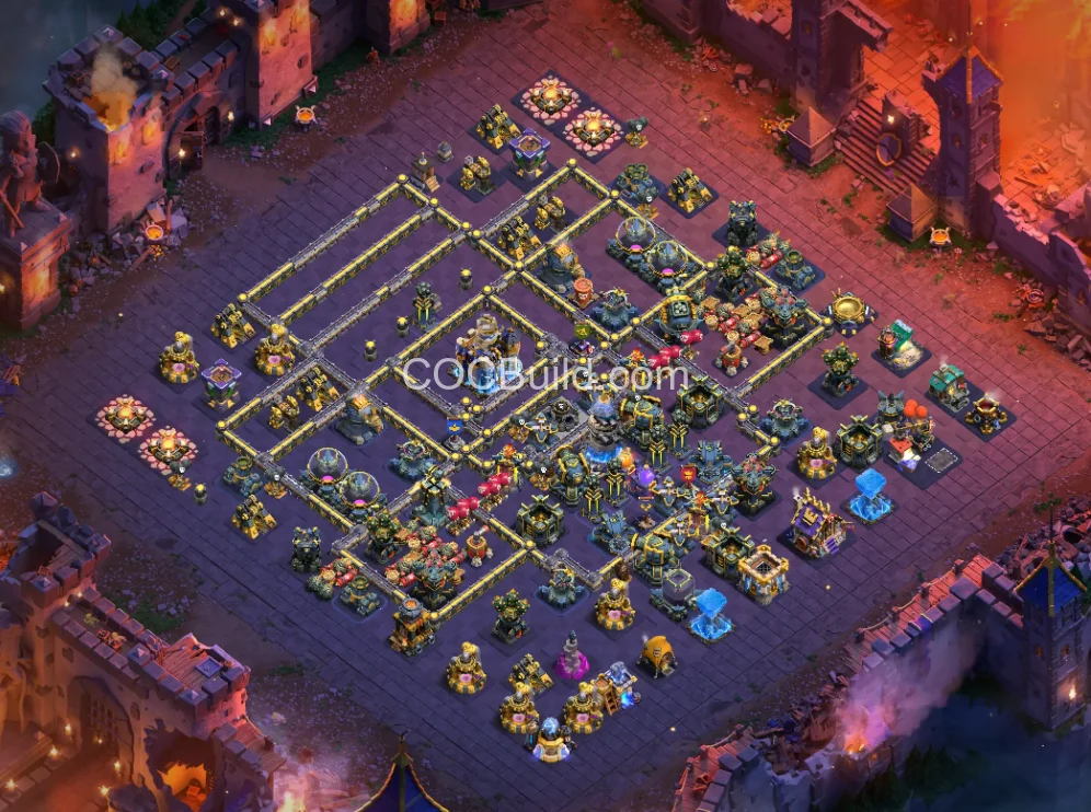 TH18 Town Hall 18 Base Layout base layout