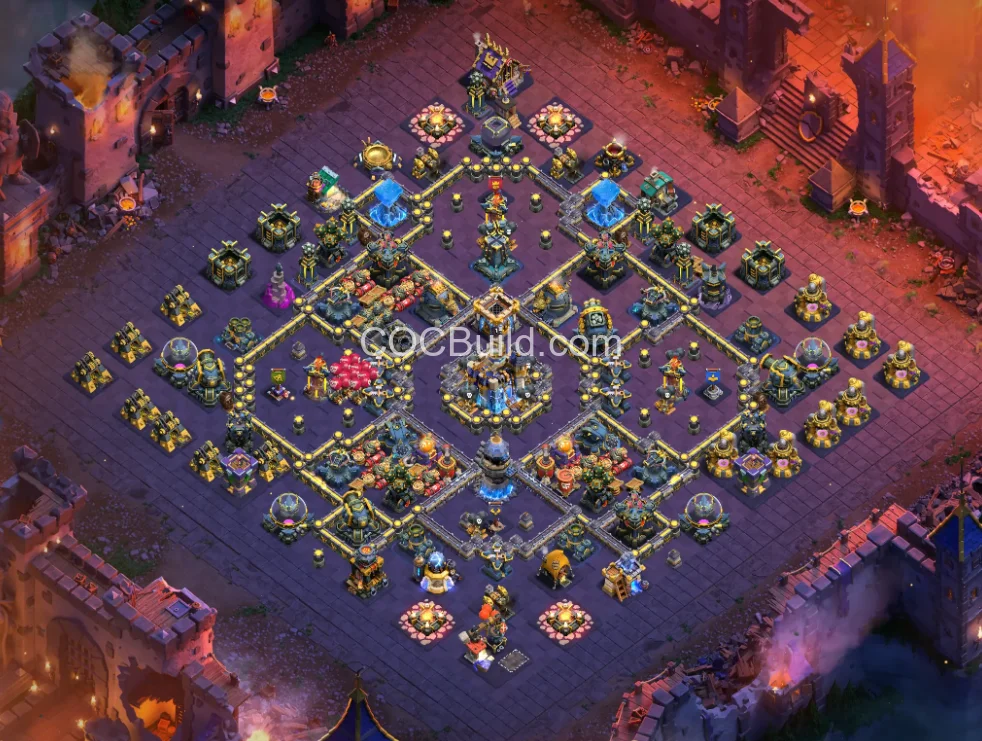 TH18 Town Hall 18 Base Layout base layout
