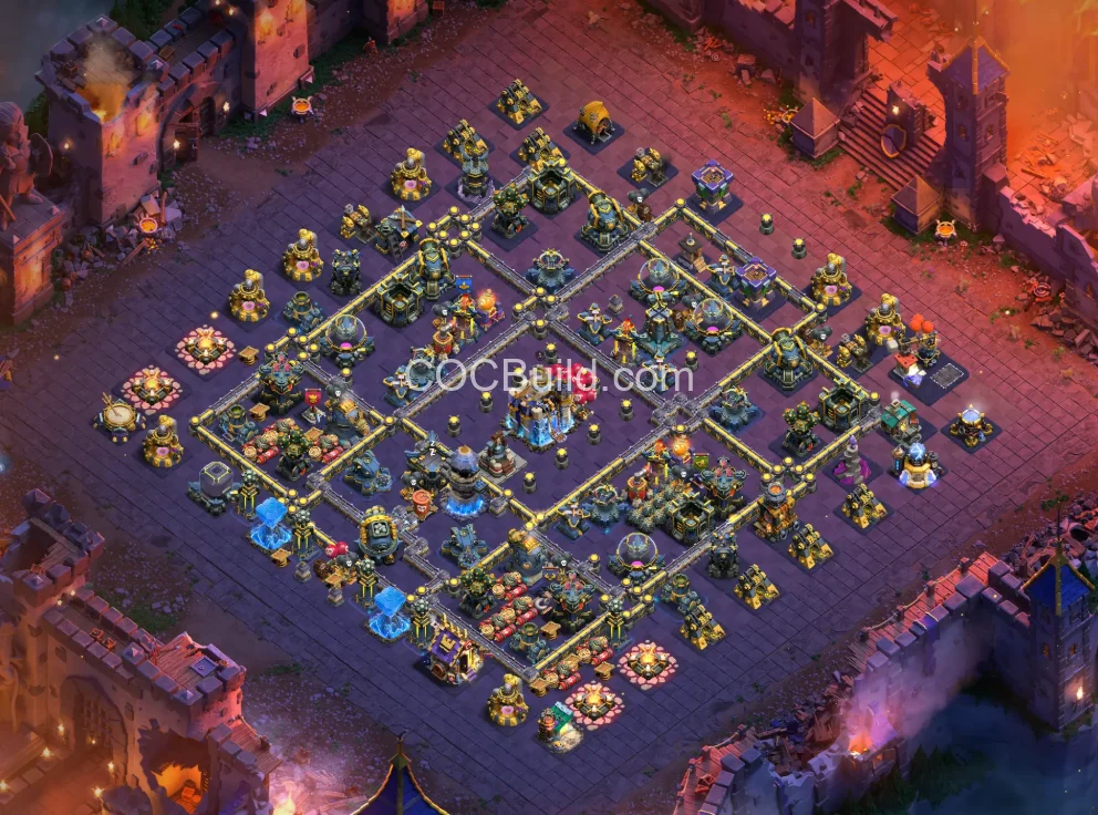 TH18 Belediye Binası 18 Üs Düzeni base layout