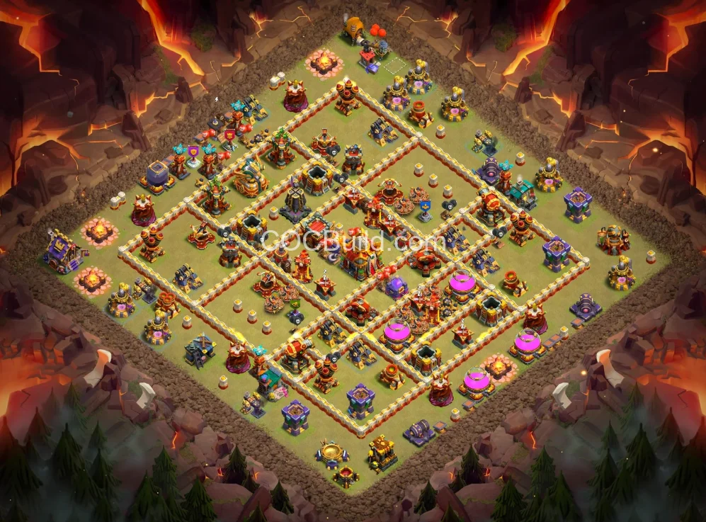 TH16 Disposición de la base del Ayuntamiento 16 base layout