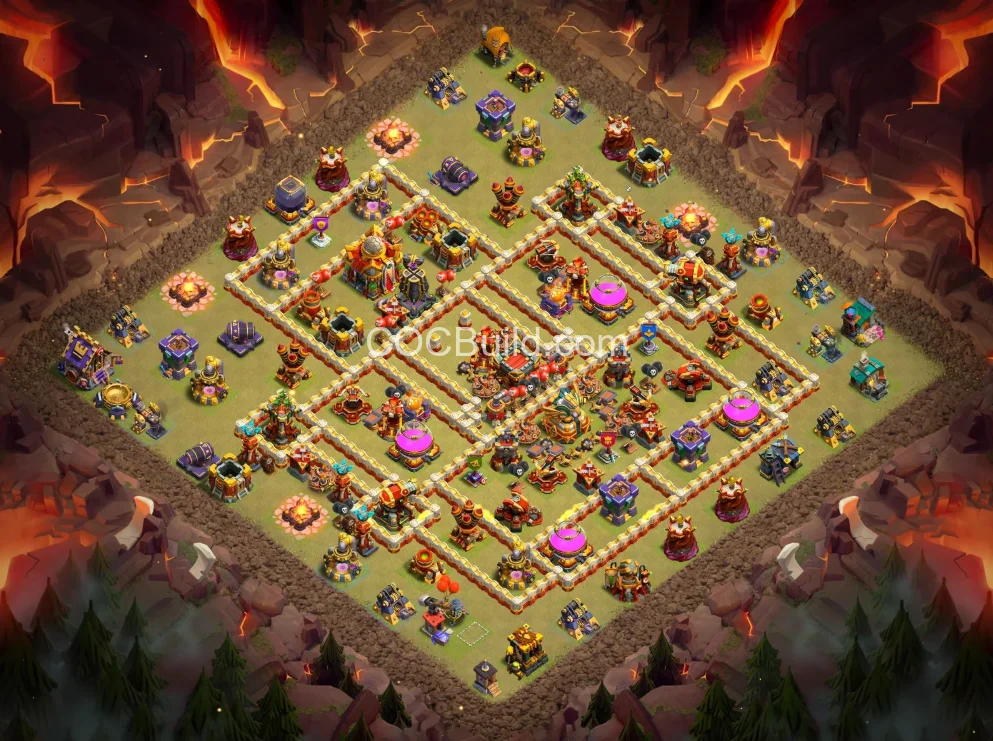 TH16 Disposición de la base del Ayuntamiento 16 base layout