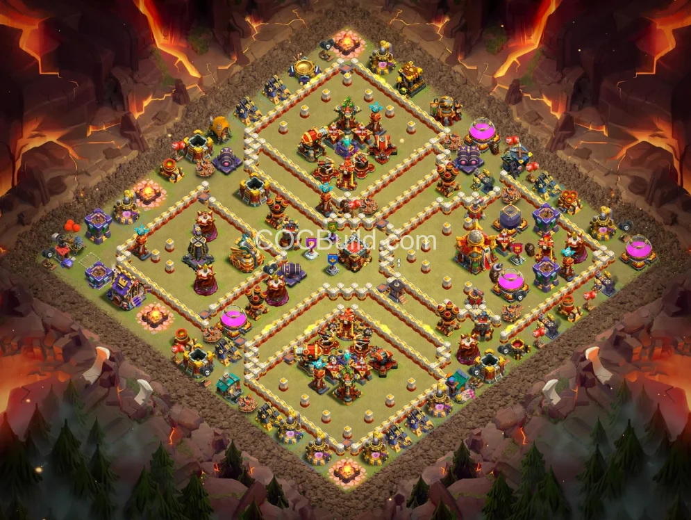 TH16 Disposición de la base del Ayuntamiento 16 base layout