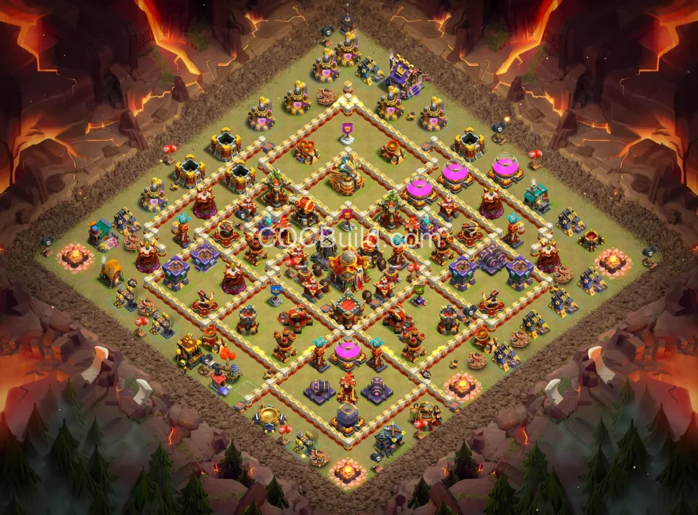 TH16 Disposición de la base del Ayuntamiento 16 base layout