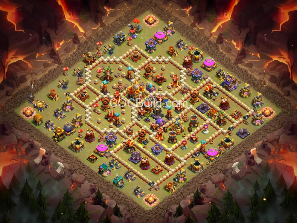 TH16 Disposición de la base del Ayuntamiento 16 base layout