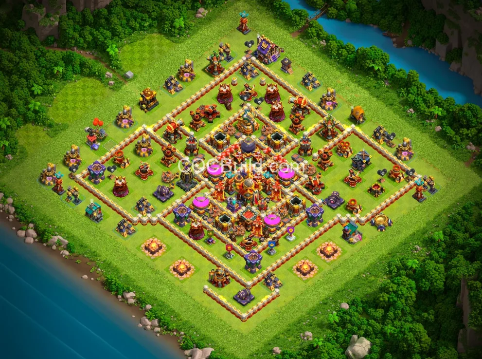 TH16 Town Hall 16 Base Layout base layout