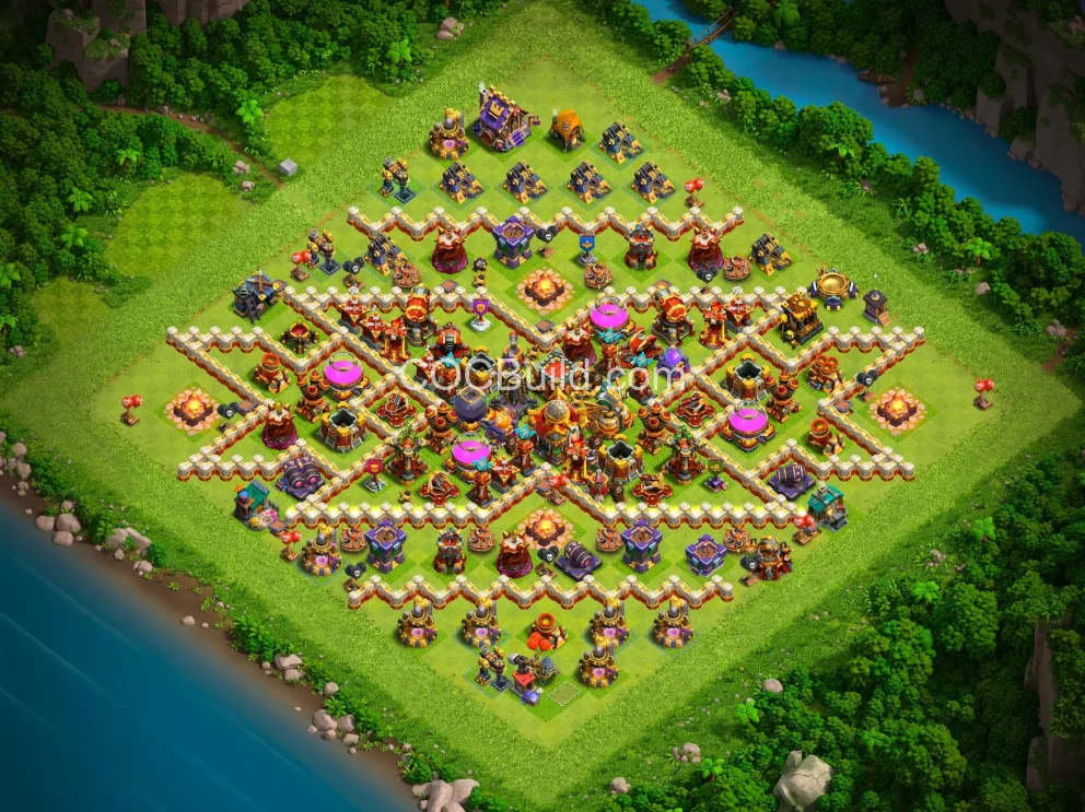 TH16 Town Hall 16 Base Layout base layout