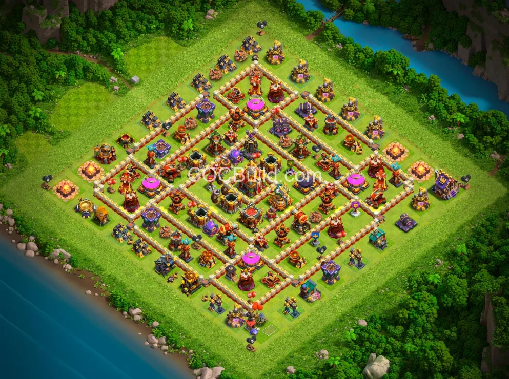 TH16 Town Hall 16 Base Layout base layout