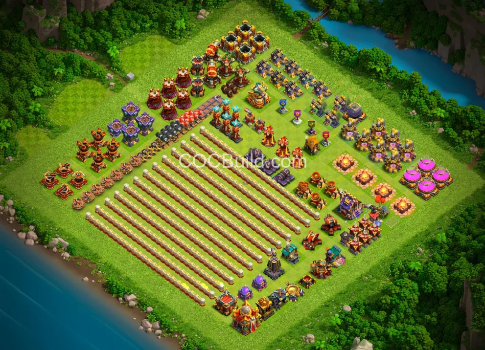 TH16 Town Hall 16 Base Layout base layout