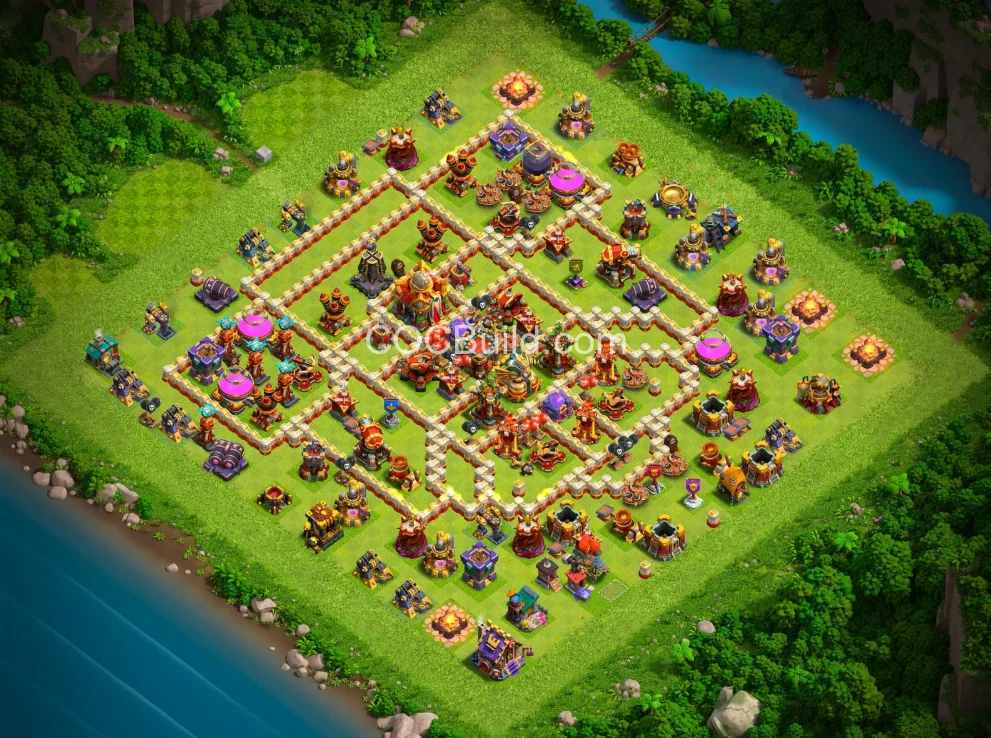 TH16 Town Hall 16 Base Layout base layout