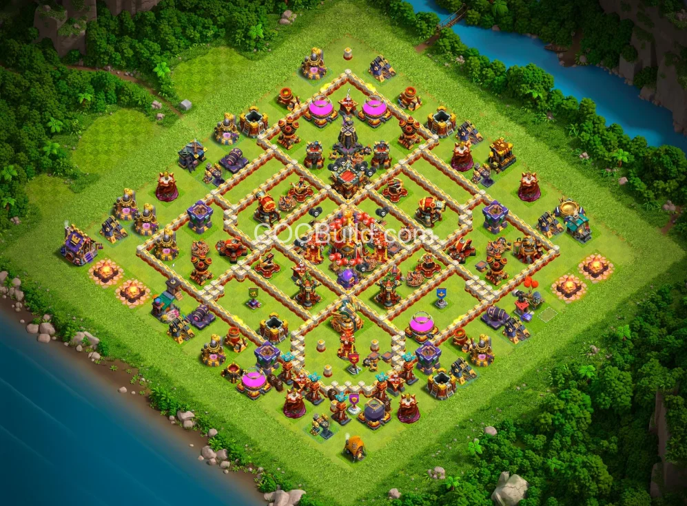 TH16 Disposición de la base del Ayuntamiento 16 base layout