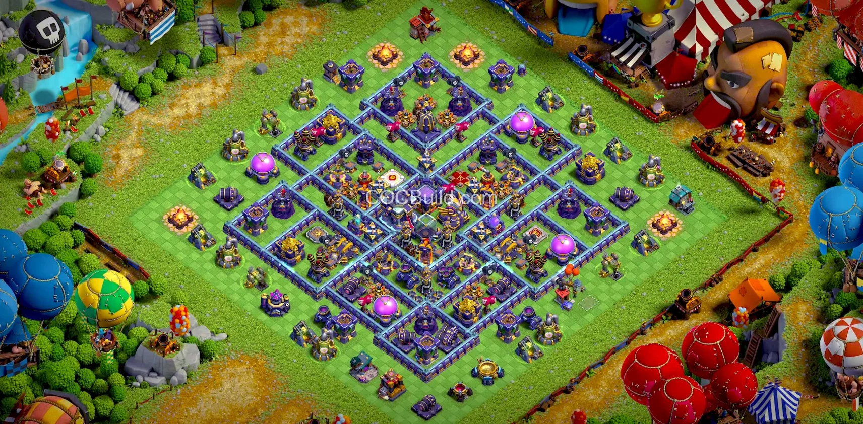 Town Hall 15 Base Layout
