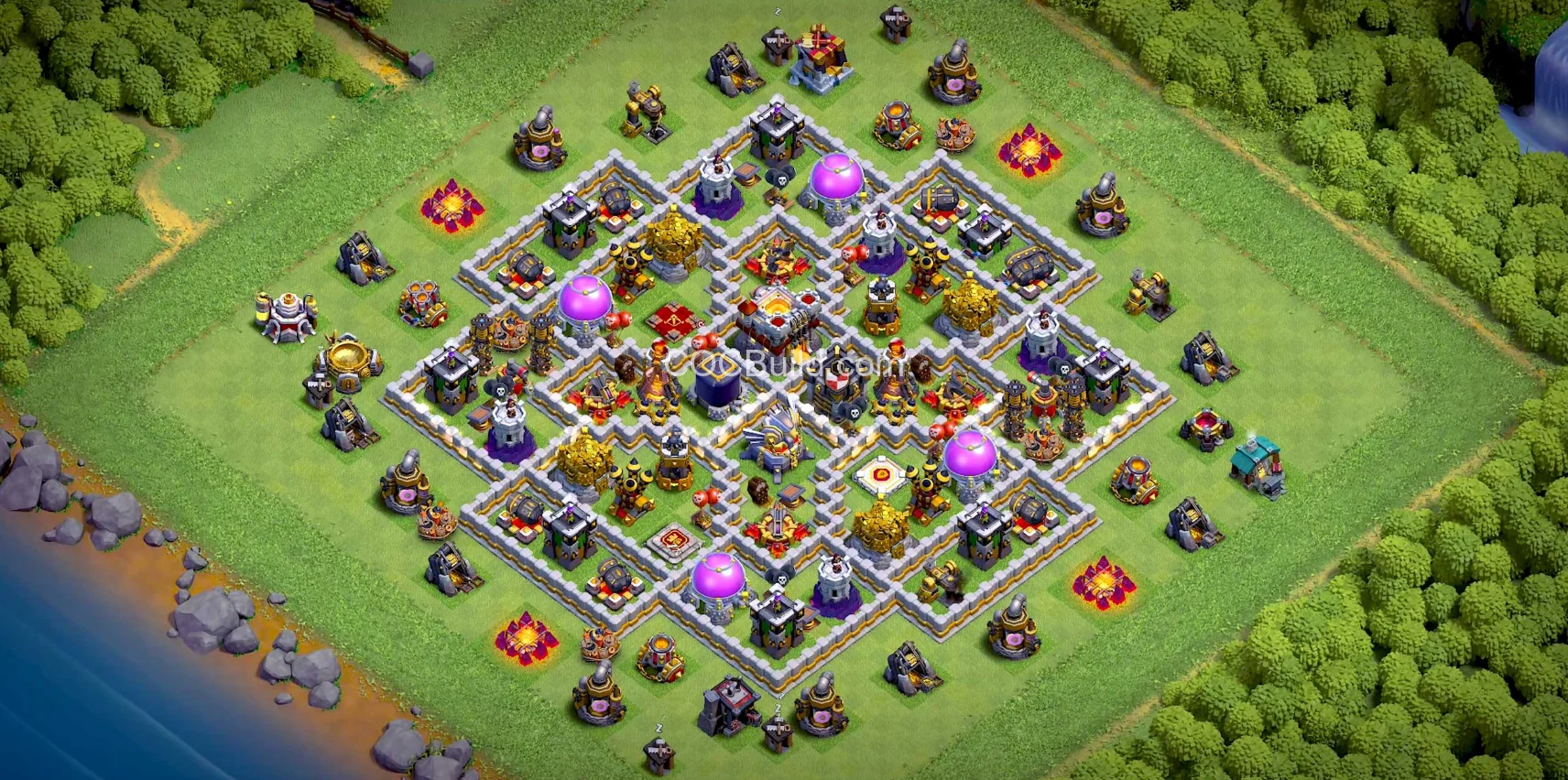 Town Hall 11 Base Layout