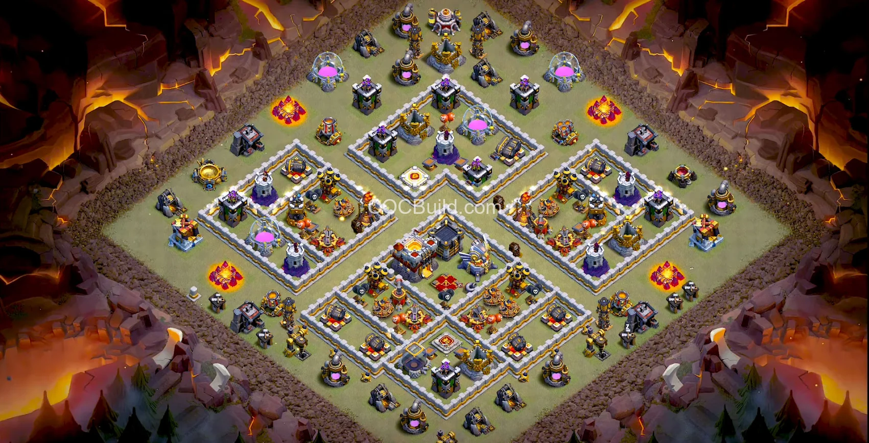Town Hall 11 Base Layout