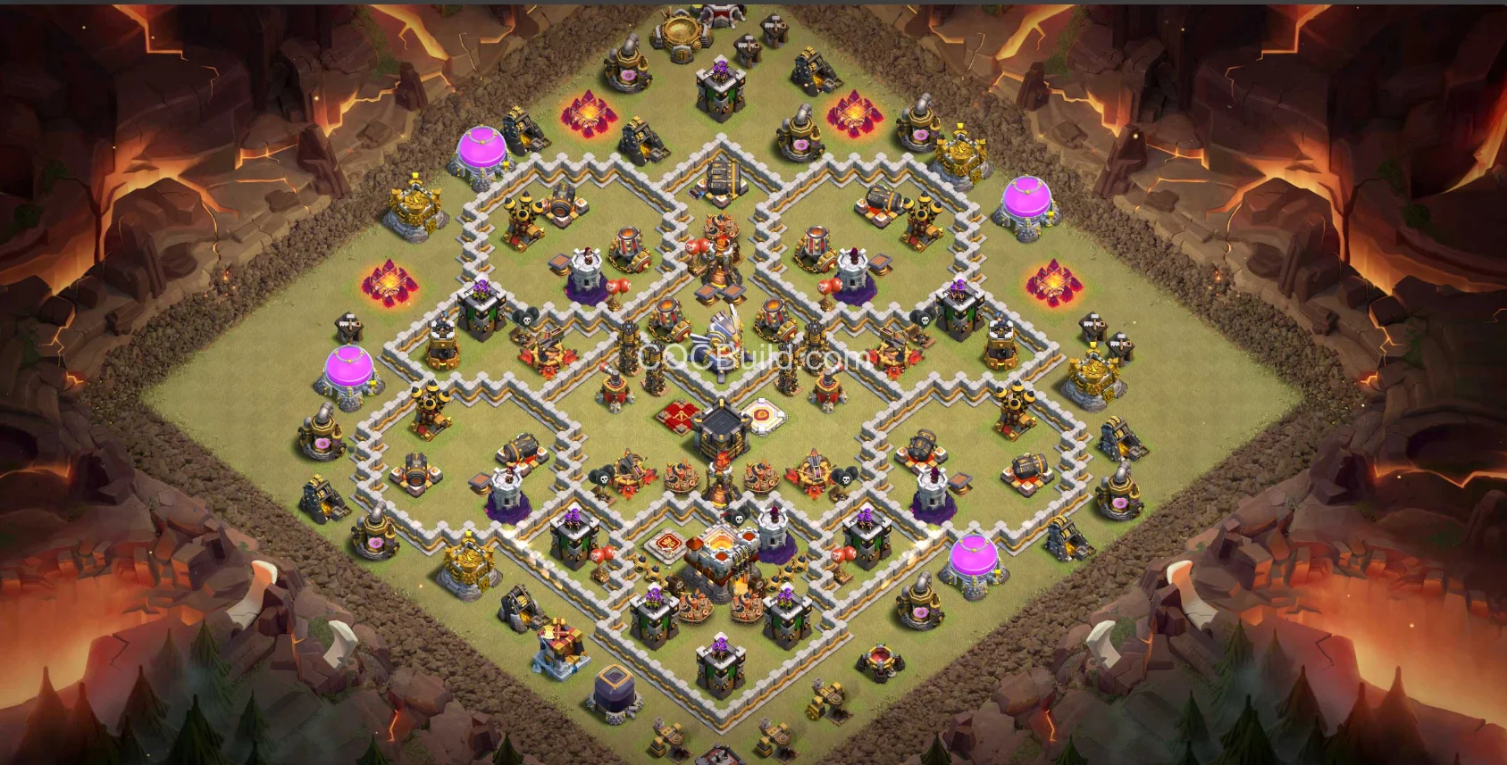 Town Hall 11 War Base