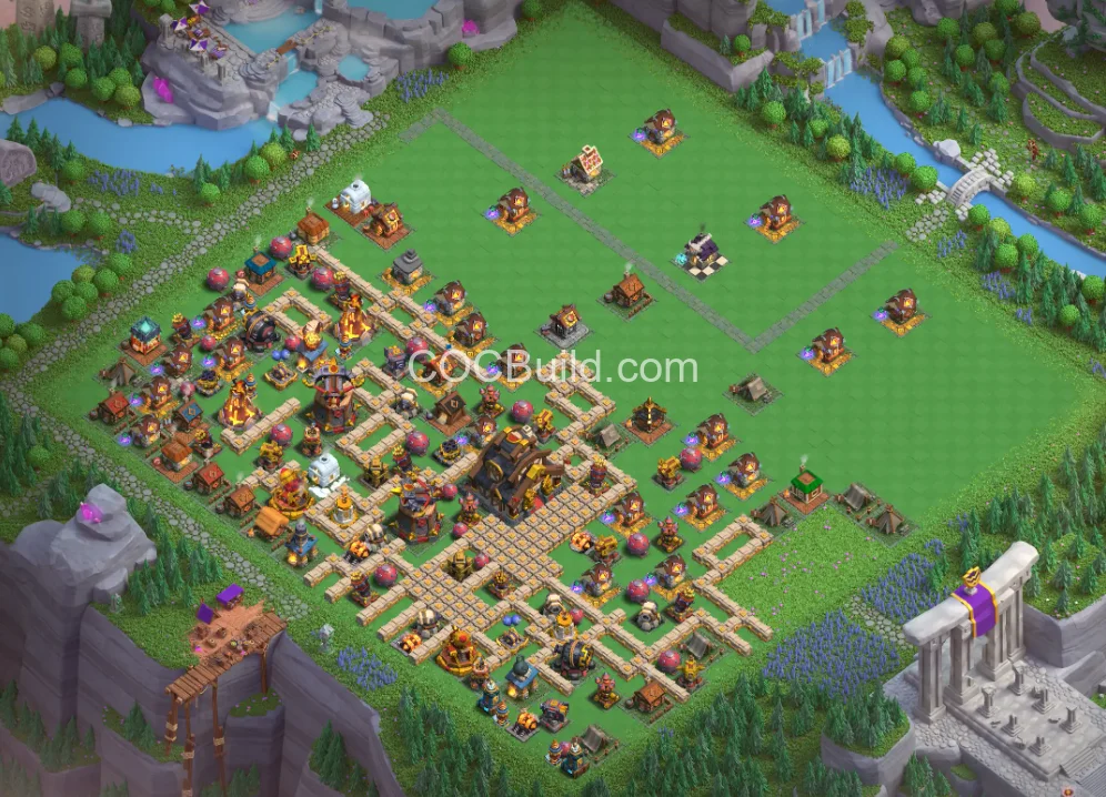 Capital peak Level 10 Base Layout