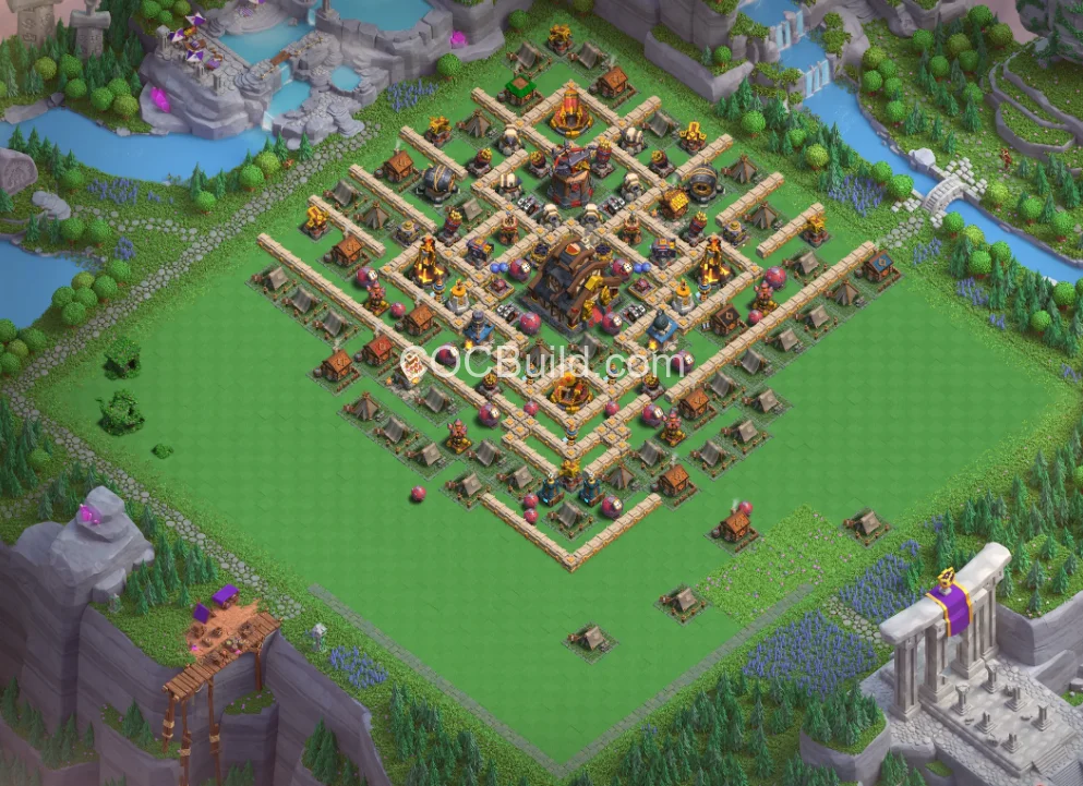 Capital peak Level 9 Base Layout