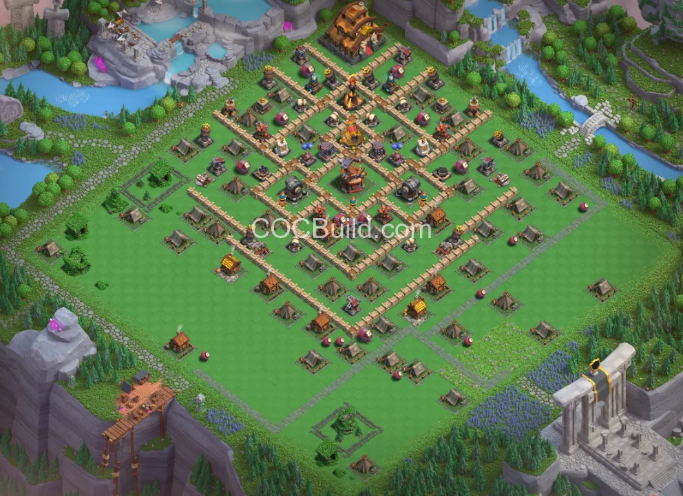 Capital peak Level 7 Base Layout