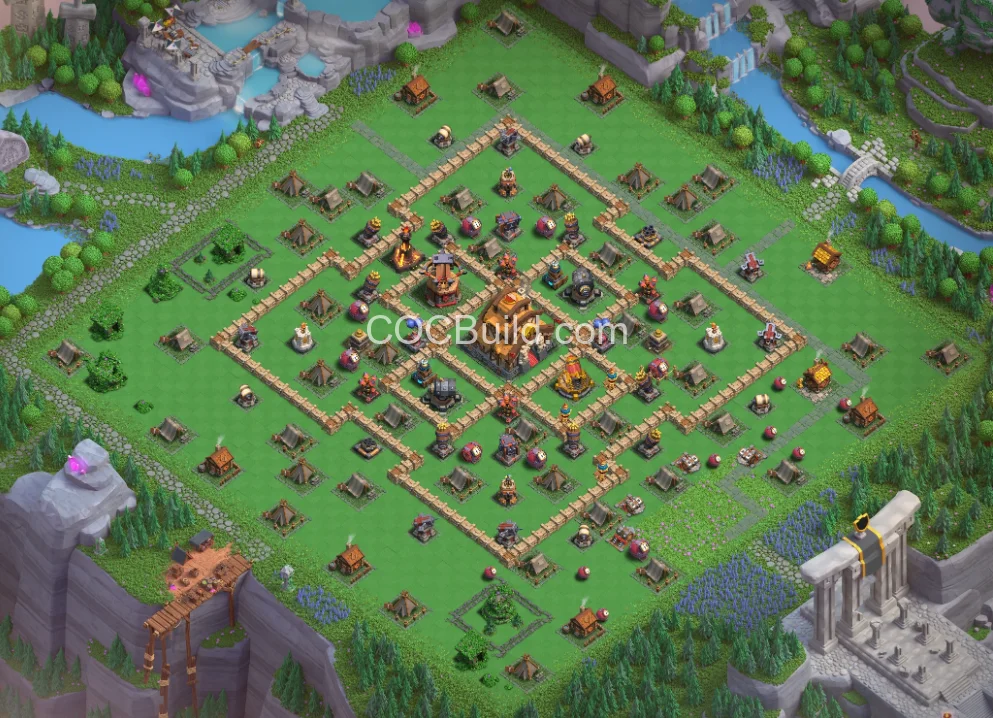 Capital peak Level 7 Base Layout