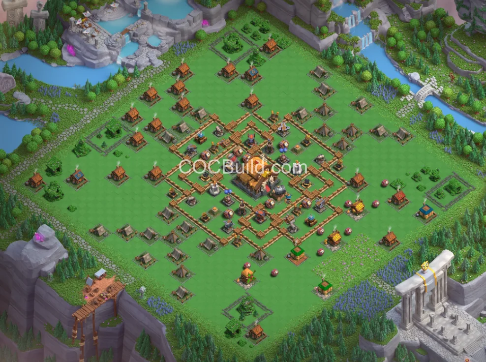 Capital peak Level 5 Base Layout