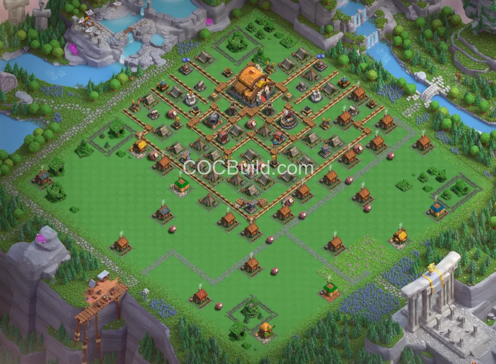 Capital peak Level 5 Base Layout