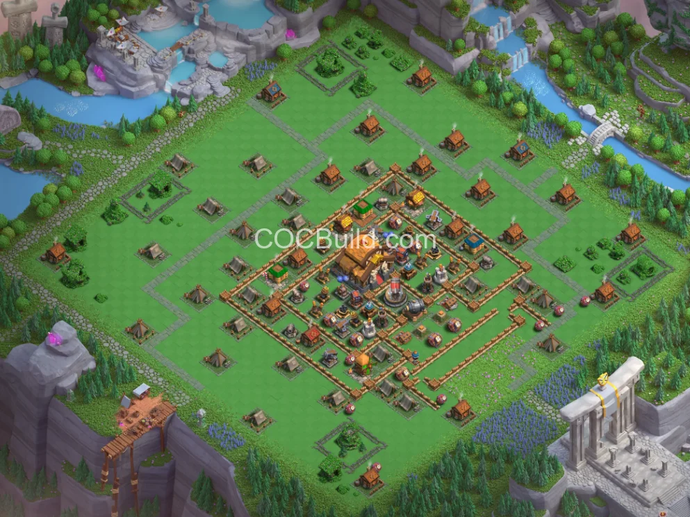 Capital peak Level 5 Base Layout