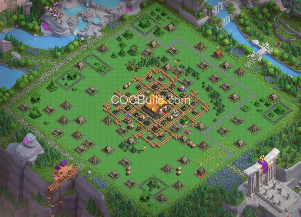 Capital peak Level 4 Base Layout