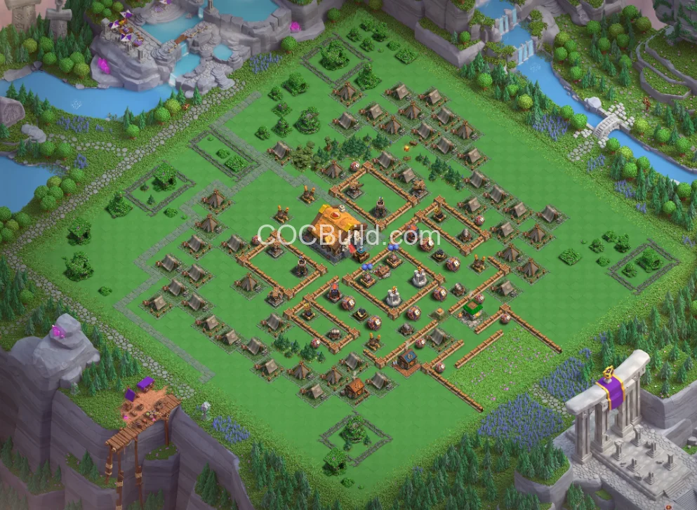 Capital peak Level 4 Base Layout