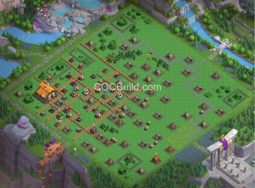 Capital peak Level 4 Base Layout