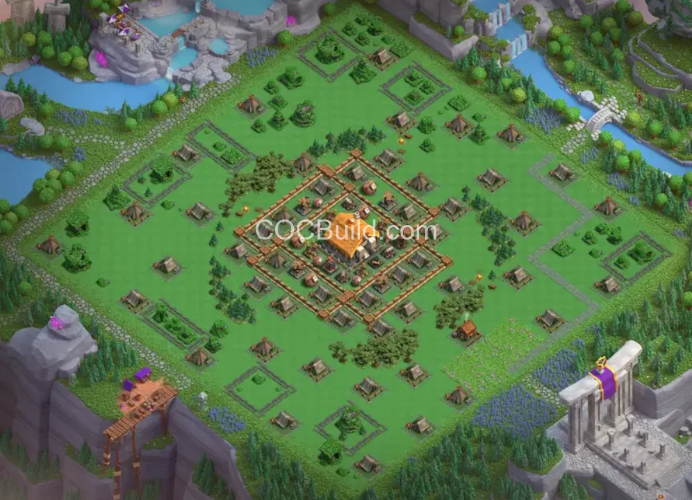 Capital peak Level 2 Base Layout