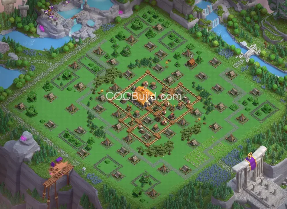 Capital peak Level 2 Base Layout