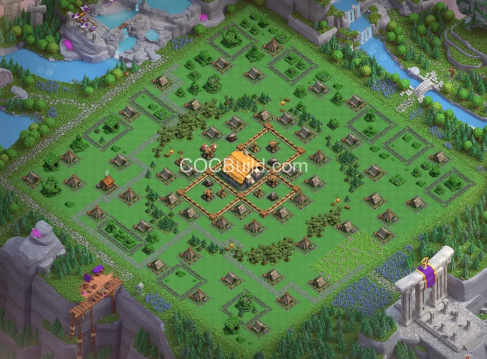 Capital peak Level 1 Base Layout