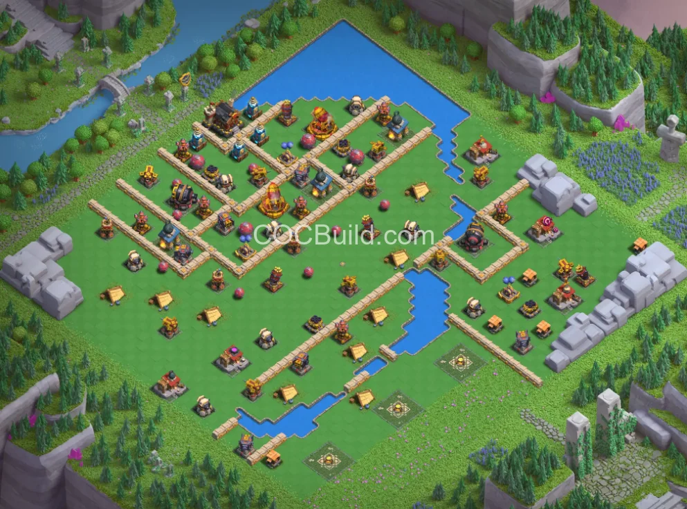 Barbarian camp Level 5 Base Layout